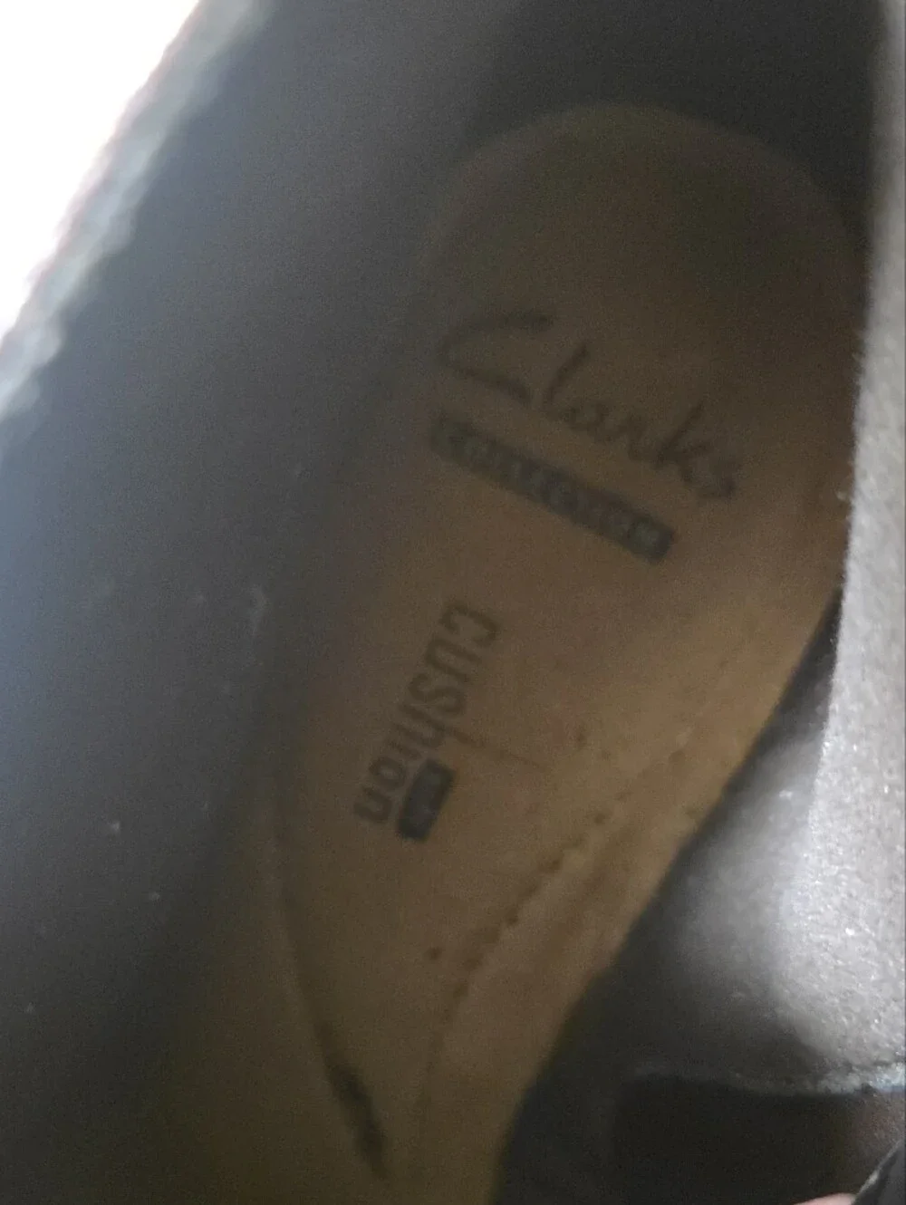 Clarks Dark Brown Leather Ankle Booties with Strap Detail Size 9